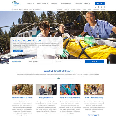 Barton Health Website