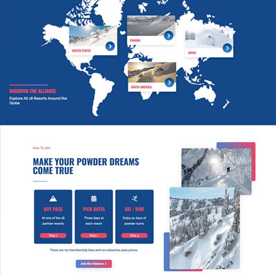 Powder Alliance Website